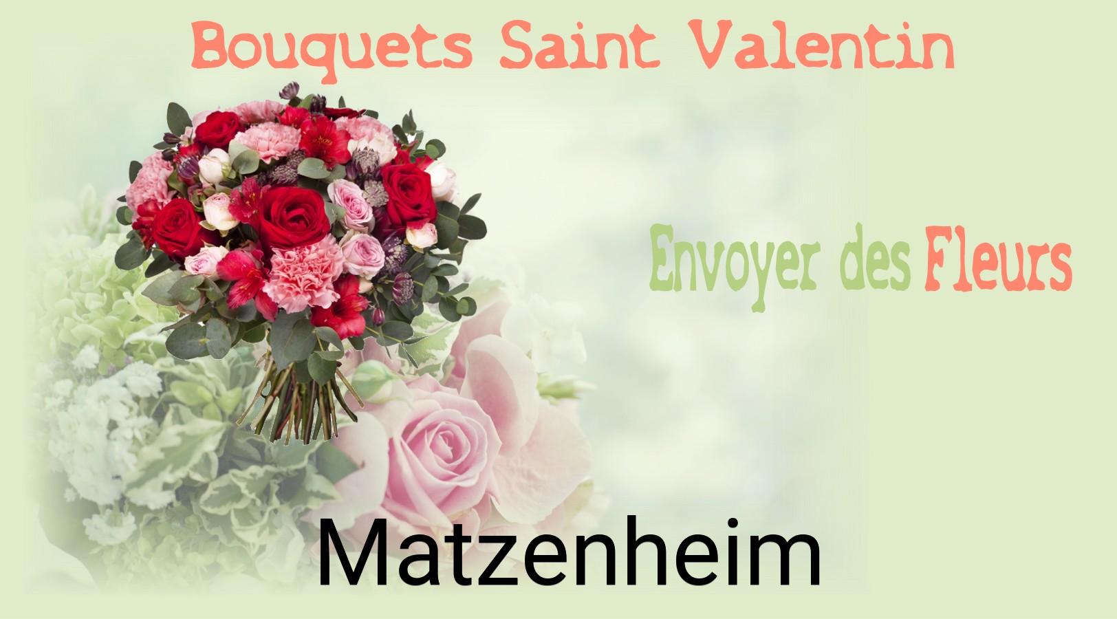 Roses de Saint-Valentin livrées à Matzenheim